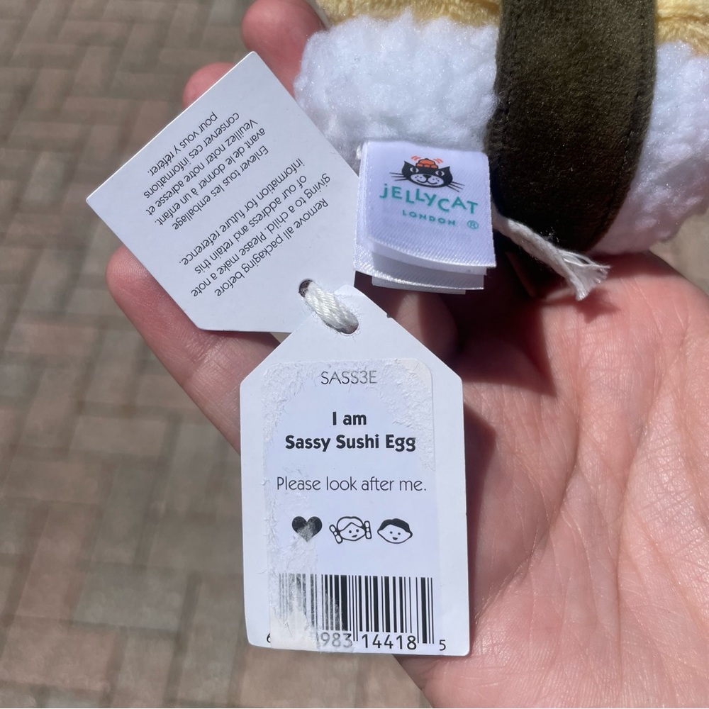 Sassy Sushi JellyCat - Picture 4 of 4